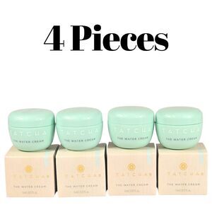 4pc Tatcha The Water Cream 5ml Mini Travel Size Set 20ml Total New